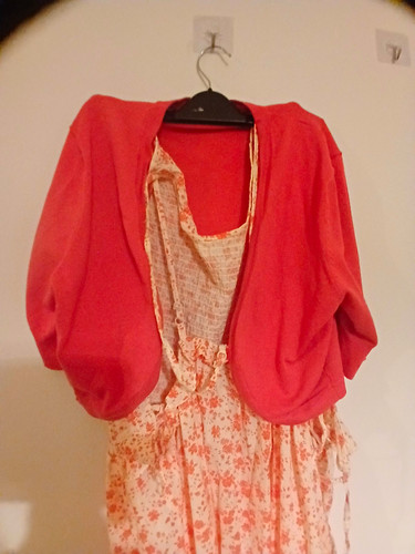 Pink floral cotton dress - floral,
