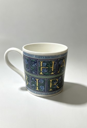 Wedgwood happy birthday bone - happy,