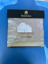Sanderson Lymington Damask Fabric Sample Swatch Book