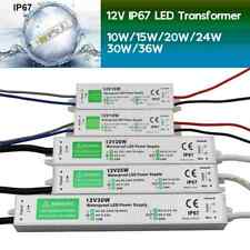 DC 12V LED Driver Power Supply Transformer Waterproof IP67 240V LED Strip PSU