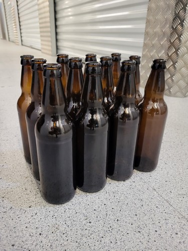 500ml brown amber glass - 12,