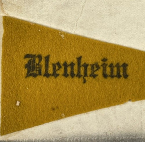 Blenheim pennant felt - blenheim,