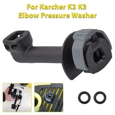 Pressure Washer Elbow Outlet Pipe with Clamp 4.064-047.0 For Karcher K2 K3 Parts