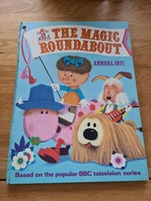 The Magic Roundabout annual 1971 hardback BBC TV book children's nostalgia VGC