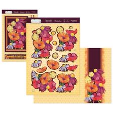 Hunkydory Retro Radiance Floral Deco Large Decoupage Card Kit P&P Discounts ed