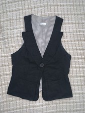 Promod Linen Black y2k Layered