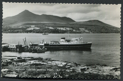 Isle arran ferry leaving - isle, of