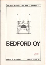 Military Vehicle Booklet -