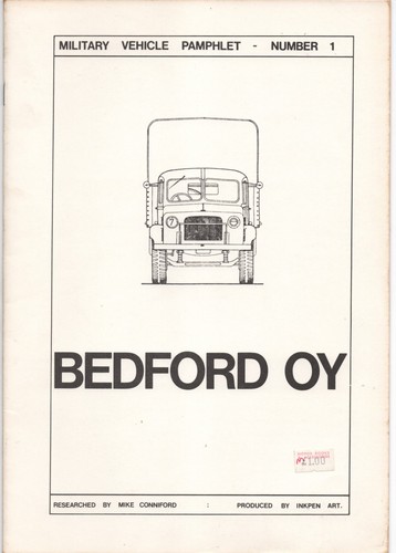 Military vehicle booklet - military,
