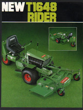 Ransomes Bob Cat "T1648" Rider Lawn Mower Brochure Leaflet