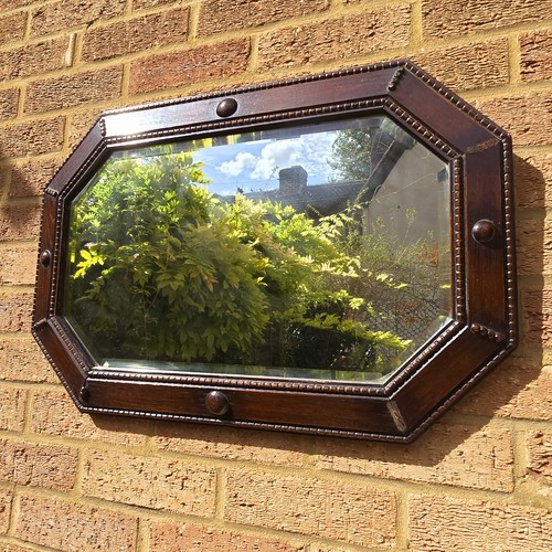 Vintage octagonal bevelled - vintage,