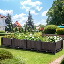 Rattan-Style Planter Box -