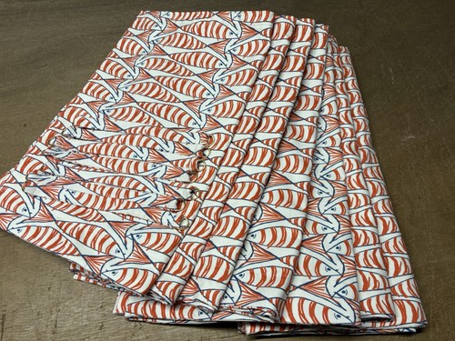 Sardine red camper curtains - sardine, vw