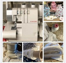 Singer 14SH754 Overlocker Serger Sewing Machine , Comes complete Fabric Business