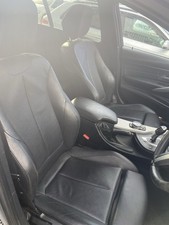 BMW 3 SERIES F31 TOURING BLACK LEATHER FRONT & REAR HEATED SEATS 2017