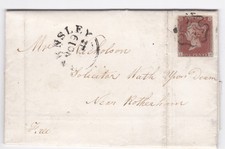 1842 QV 1d PENNY RED STAMP