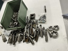 14kg of Mixed Taps and Dies Job Lot Various Sizes Some Vintage Used