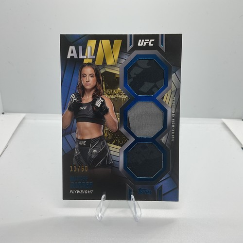 2024 topps ufc knockout - knockout, maycee