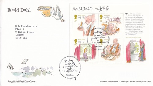 Roald dahl big friendly giant - dahl,