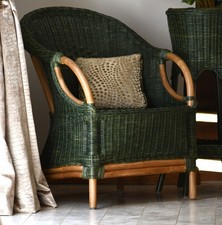 wicker Tub chair ... olive