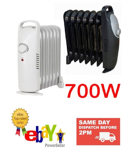 Mini 700w oil filled radiator - mini,