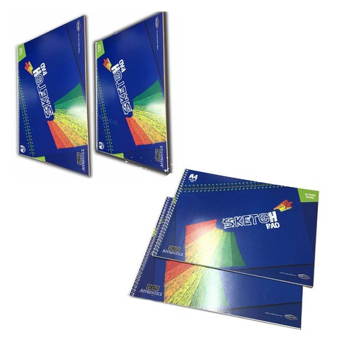 Set sketch pad or a4 - of,