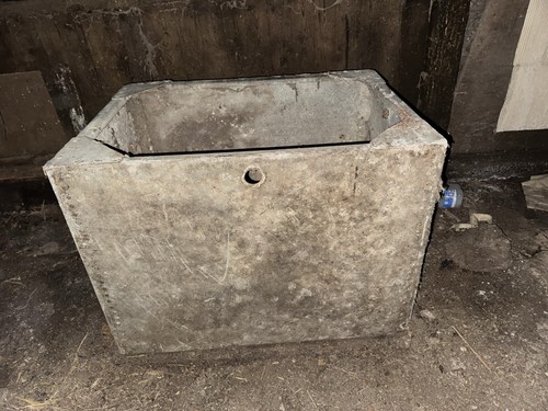 Galvanised steel water tank - galvanised,