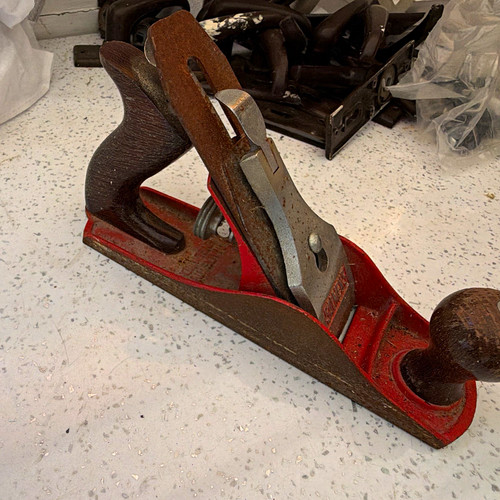 Salmen red block plane - red,