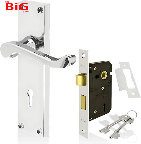 Victorian scroll locking lever - scroll,