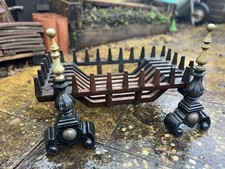 Antique Cast Iron Fire Basket