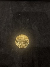 2024 24 Carat Gold Plated WWII Horsa Gliders Limited Edition 50p Coin