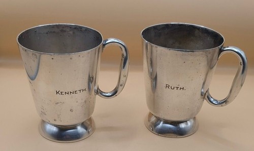 Pair elkington co silver - pair,