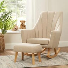 Footstool and chair Set