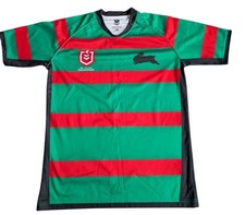 NRL South Sydney Rabbitohs Shirt Medium Rugby Home Jersey Adults Free Post 