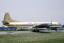 Air California Lockheed Electra N123US (1971) Photograph