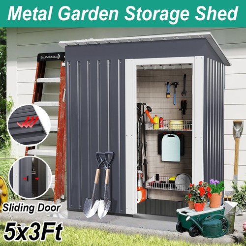 3ft garden shed - 5, galvanised