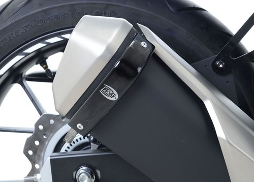 Exhaust protector black - r&g,