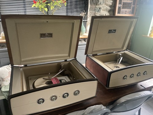 Pye 1005 vintage wooden cased - wooden,