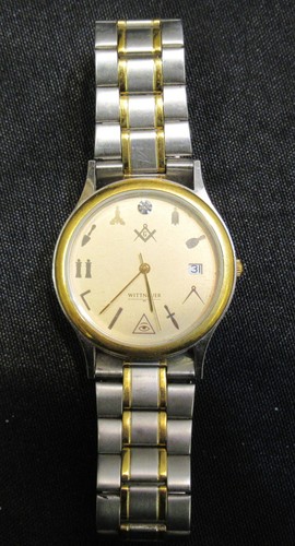 Masonic wittnauer watch - wittnauer,