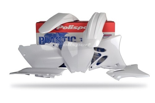 Polisport plastic kit - kit, white