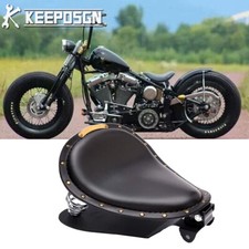 Motorcycle Leather Solo Seat