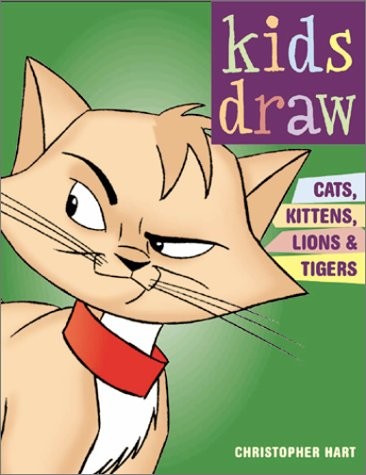 Kids draw cats kittens lions - draw, kittens,