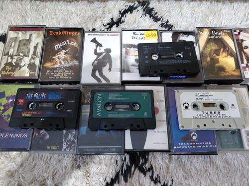 Job lot cassettes tapes - job,