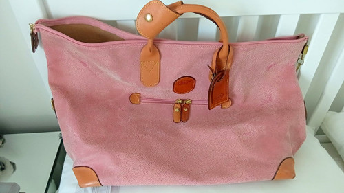 Brics pink leather tote - brics,