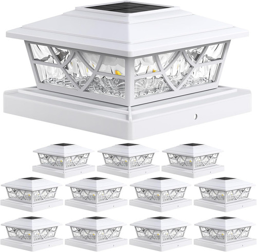 Solar post cap - post, pack