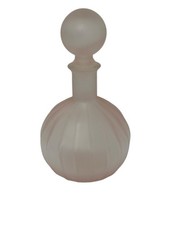 Vintage Large Frosted Pink