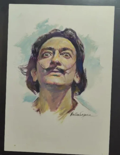 Salvador dali portrait - salvador,