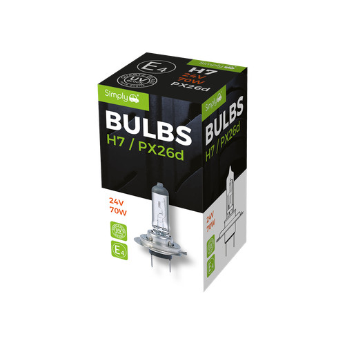 Bulb 24v 70w halogen - 24v,