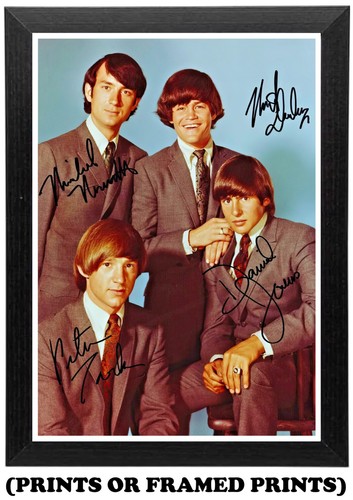 The monkees autograph band - autograph,