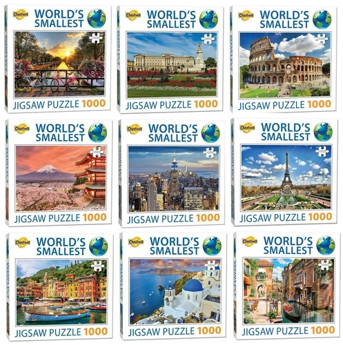 World smallest puzzle - world's,